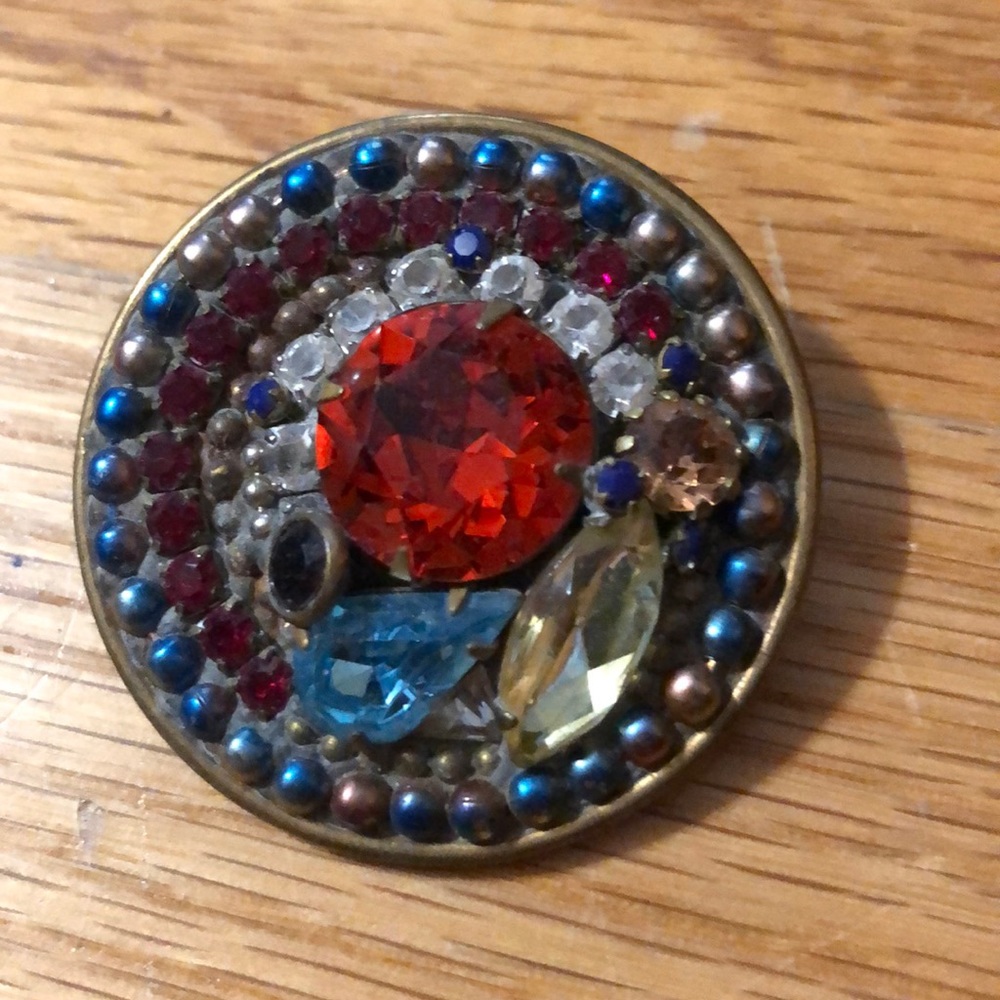 Whimsical pin created by Provincetown artist